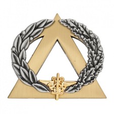 INSIGNE BREVET INSTRUCTEUR SECOURISTE MILITAIRE OR SECOURISME MONITEUR ARMEE