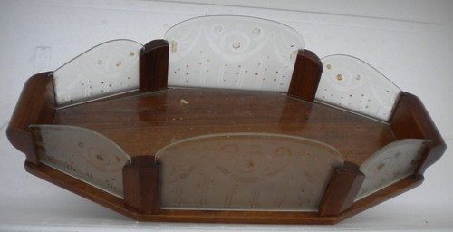 Art deco coupe fruits - art,