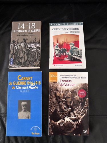 Militaria poilus lot de 4 - poilus,