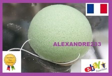 The KONJAC SPONGE Eponge Konjac pour Visage Enrichie à l'Argile Verte neuf