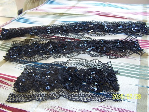 Dentelle ancienne sublime - dentelle, ancienne.