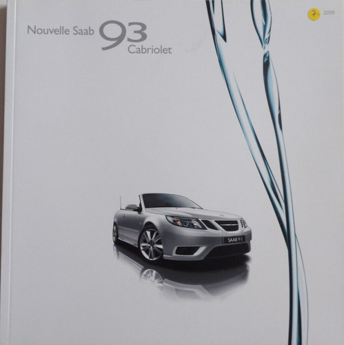 Brochure nouvelle saab - brochure,