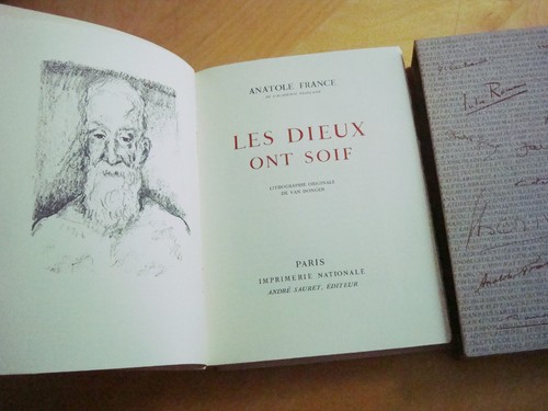 Anatole france les dieux - les,
