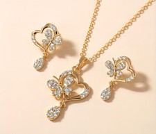 Parure Bijoux - Femme - Coeur