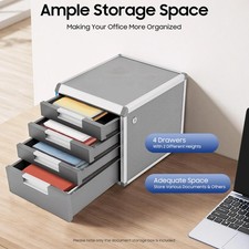 Classeur en alliage d'aluminium, boîte de rangement de documents pour