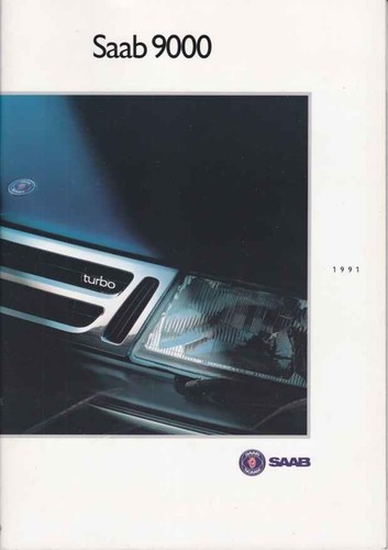 Catalogue brochure saab 9000 - saab,