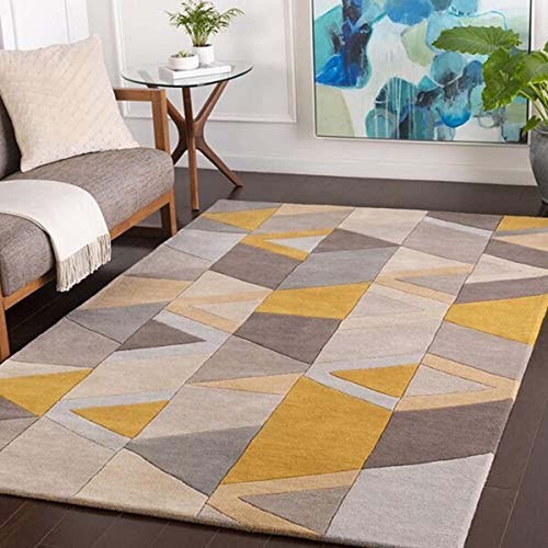 Tapis tissé main en - tissé, à