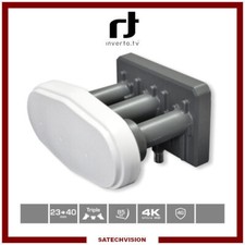 LNB Monoblock Triplefeed Single Inverto Mono 1 dB Gain 62 dB Full HD Ultra HD 4K