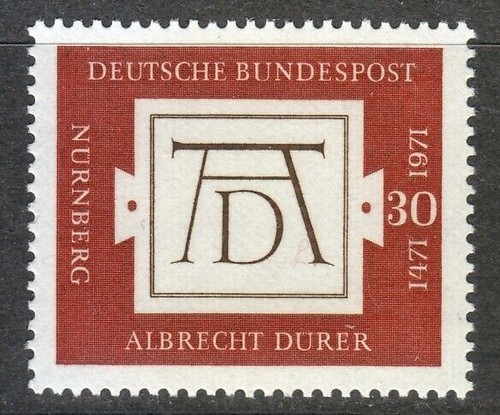 Allemagne 1971 mnh 677 - 1971,
