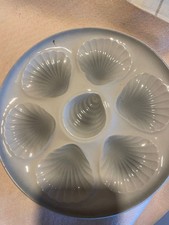 6 Assiettes À Huîtres Grand