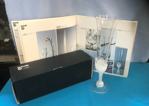 Vase cristal pâte de - et,