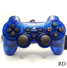 ⭐Manette Ps2 Officielle Dualshock Clear Blue JAP Controller Playstation 2 OEM