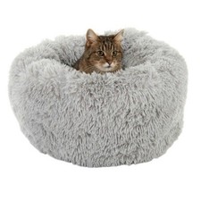 Panier Mochi gris clair pour chat ou petit chien