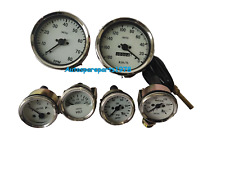 SMITHS Kit 100mm Speedo 180-0 Kmh + 0-80 RPM + 52mm Température Fioul V Jauge Wc