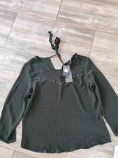 Blouse verte foncée It