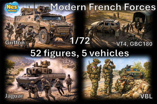 20mm modern french forces - 1/72,