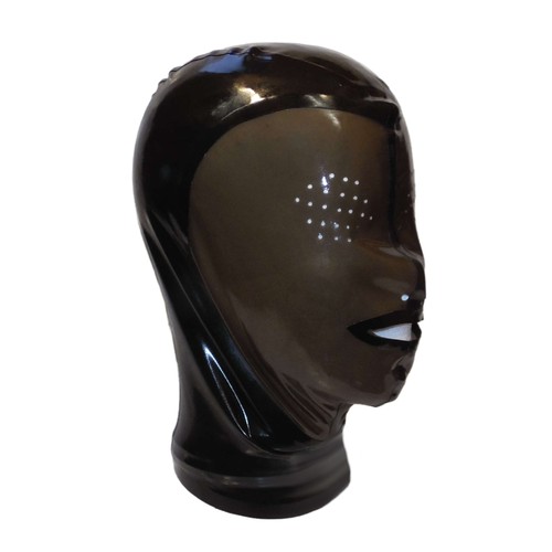 Masque latex gris noir - en,