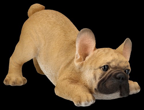 Chien figurine bouledogue - chien,