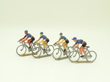 Tour de France Alu Salza 1/32 - Coureurs Cyclistes : Lot de 4 Belgique