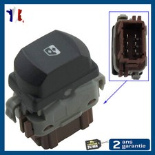 BOUTON LEVE VITRE AVANT DROIT pour LAGUNA 2 MEGANE CLIO SCENIC 8200108266