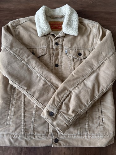 Veste levi sherpa trucker - trucker,