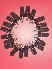 19x Fiche banane femelle - Prise embase chassis Borne Banana plug NOIR (lot)