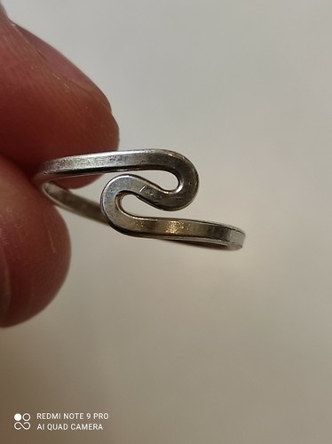 Bague vintage femme argent - vintage,