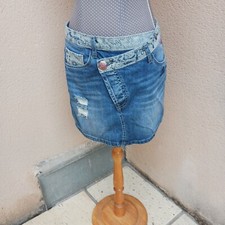 jupe DESIGUAL en jeans taille 36 (36/38 voir mesures) TBE
