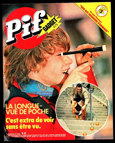 Pif gadget 475 - gadget, 1978