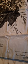 GRAND FOULARD DE MARQUE JEANNE LANVIN BY CASTILLO BONNE ANNEE