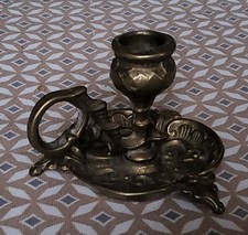 Bougeoir A Main Laiton