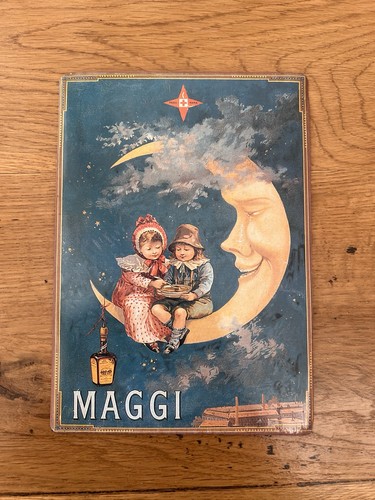 Ancienne plaque publicitaire - ancienne,