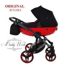 JUNAMA Diamant S LINE V2 Bébé Landau 3in1 Nacelle+Poussette +Siège Auto