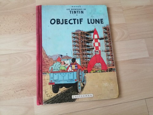 Tintin objectif lune 23 - bd,