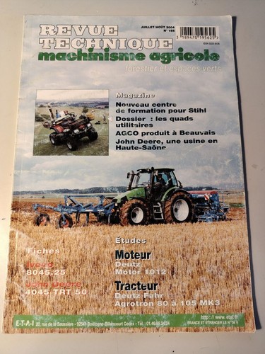 Revue technique tracteur - revue,