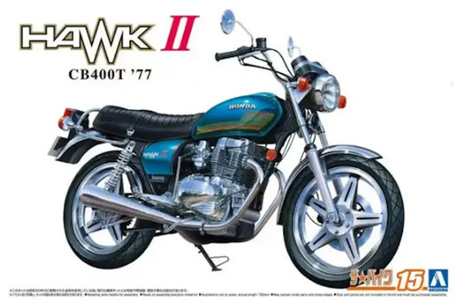 Aoshima honda cb400t hawk - honda, hawk-ii