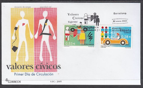 Espagne 4150 2005 valeurs - espagne, 4150/51