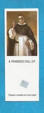 PETITE IMAGE PIEUSE RELIQUE BEATO  FRANCESCO COLL SOEURS DOMINICAINES  GIRONE