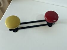 Vintage Porte manteau en métal année 70 Boule Métal Déco Rétro Loft