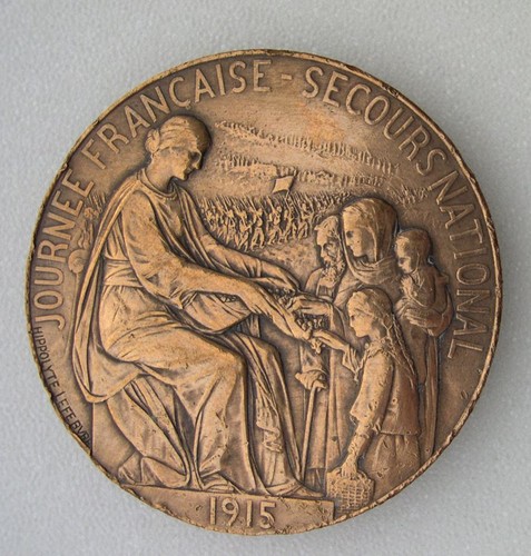 Medaille 50mm journee secours - medaille,