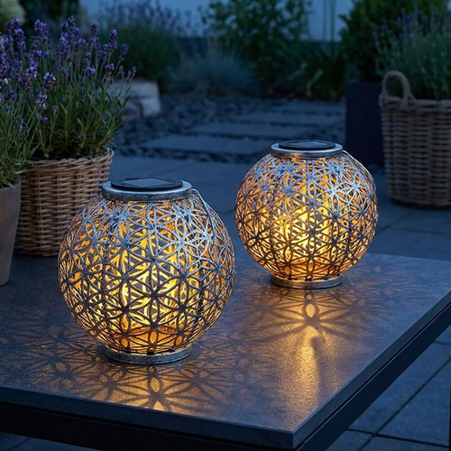 2er set solaire - set, led