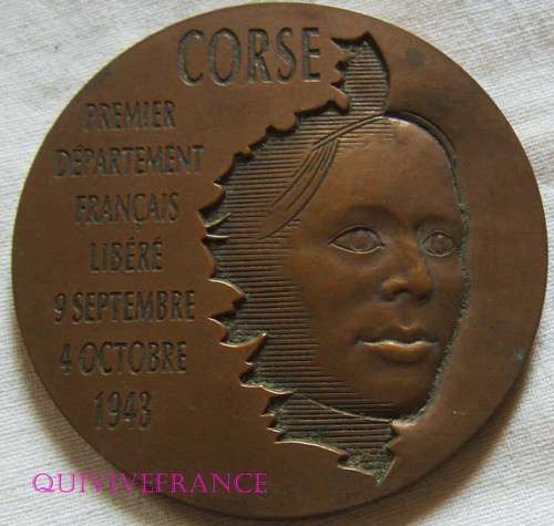 Med30001 medaille la corse - med30001,