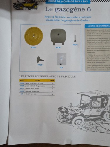 Construisez voiture de - la,