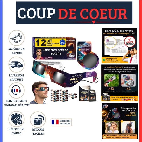 Lunettes éclipse solaire
