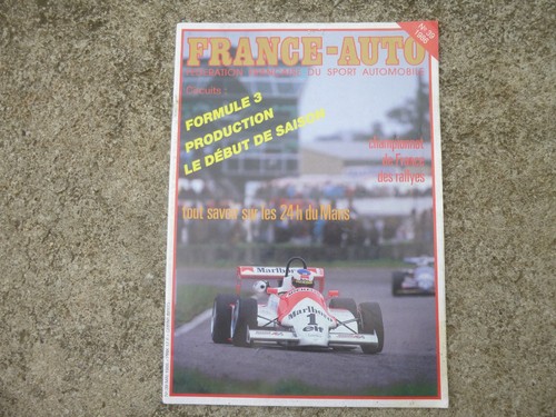 Revue france auto mai 86 - auto,