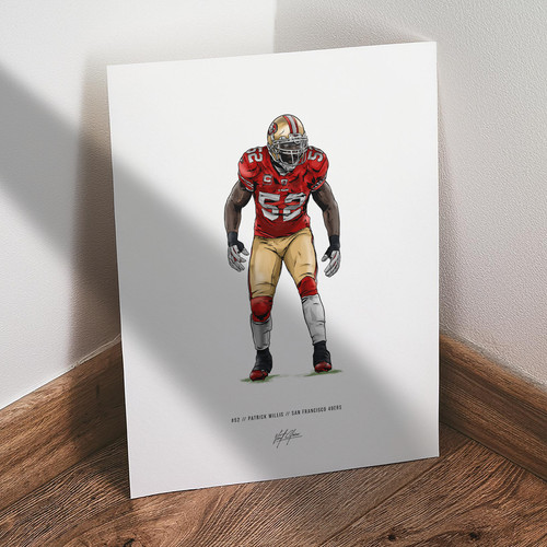 Patrick willis poster san - poster,