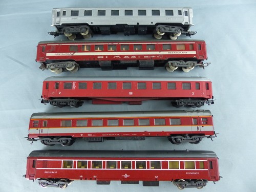 Lima lot de 5 wagons - ho,