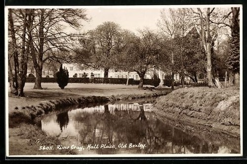 Carte postale bexley - carte, river