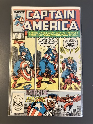 Captain america 355 marvel - #355, (marvel