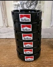 Cendrier Marlboro noir –